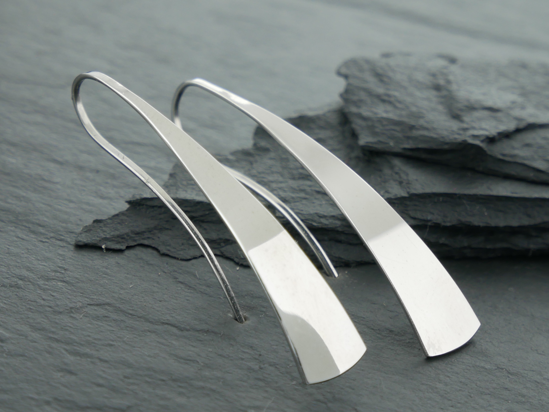 nerezové náušnice visací z chirurgické oceli(316L)ZOTA