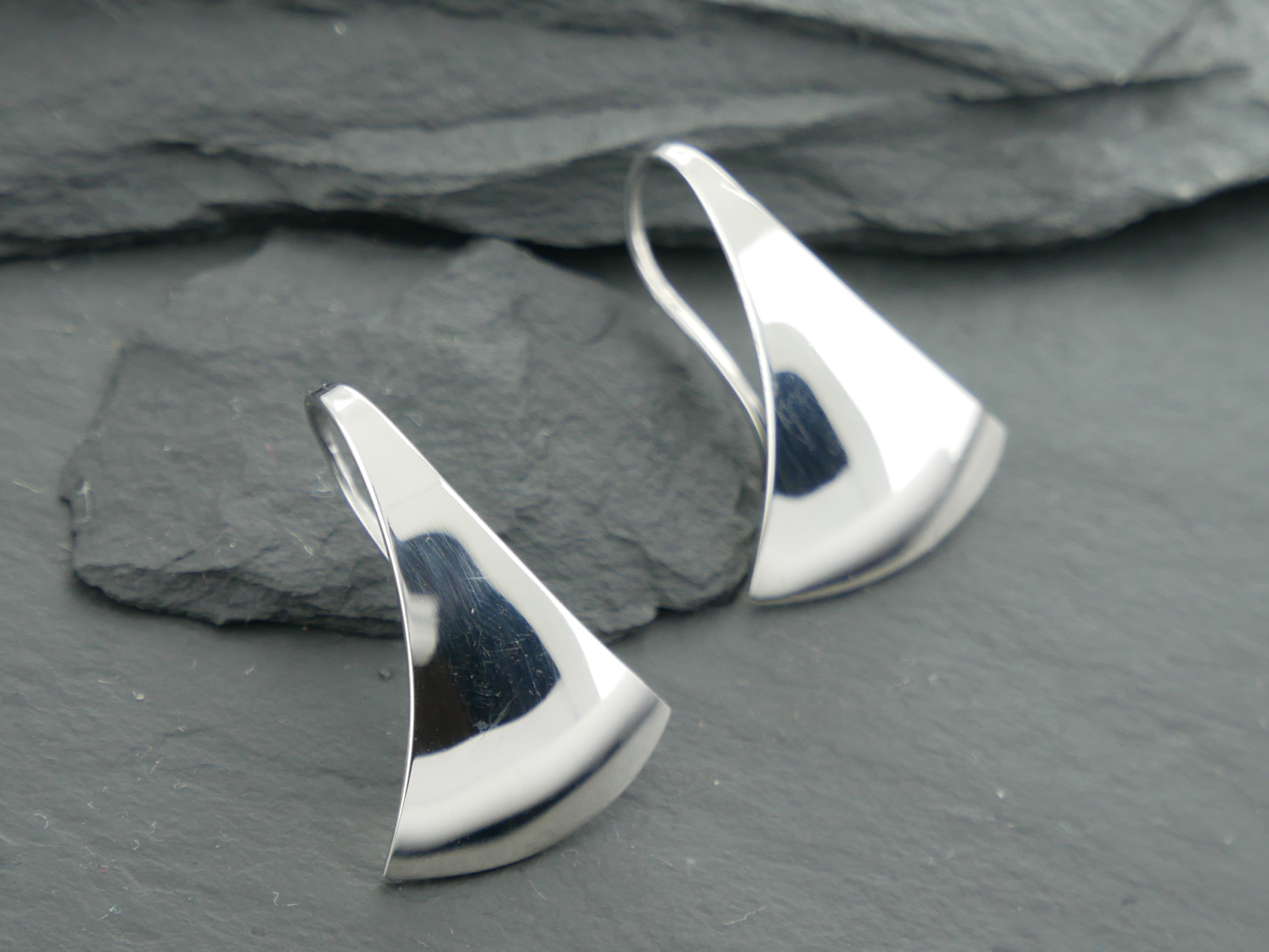 nerezové náušnice visací z chirurgické oceli(316L)ZOTA