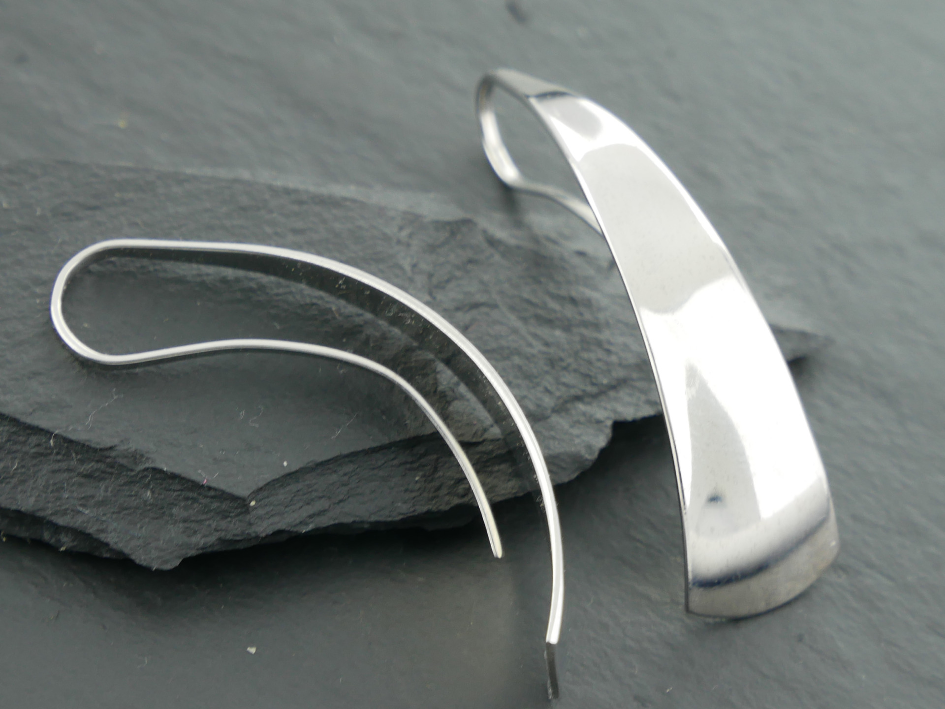 nerezové náušnice visací z chirurgické oceli(316L)ZOTA