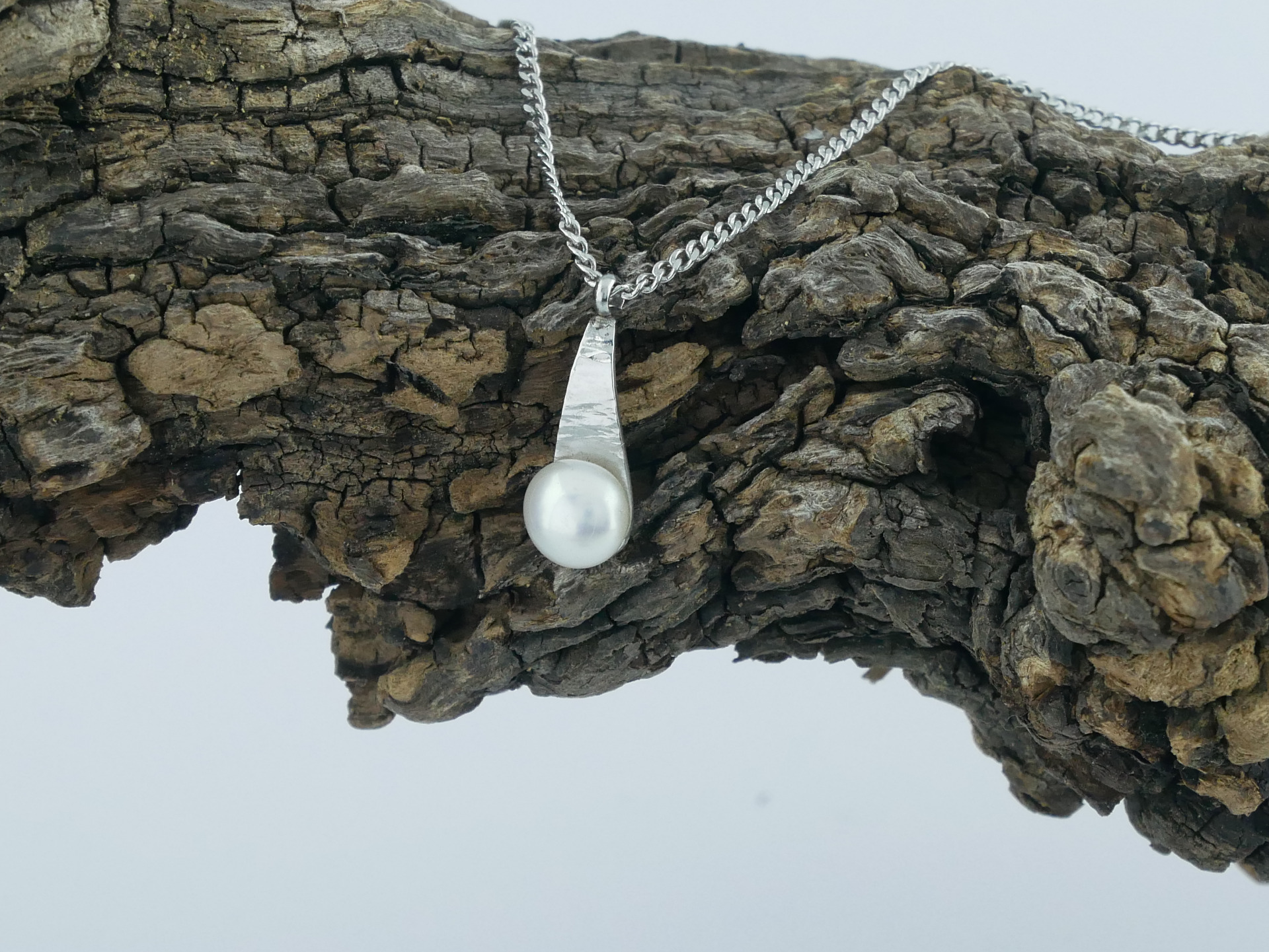 nerezový perlový  přívěsek z chirurgické oceli(316L) ZOTA