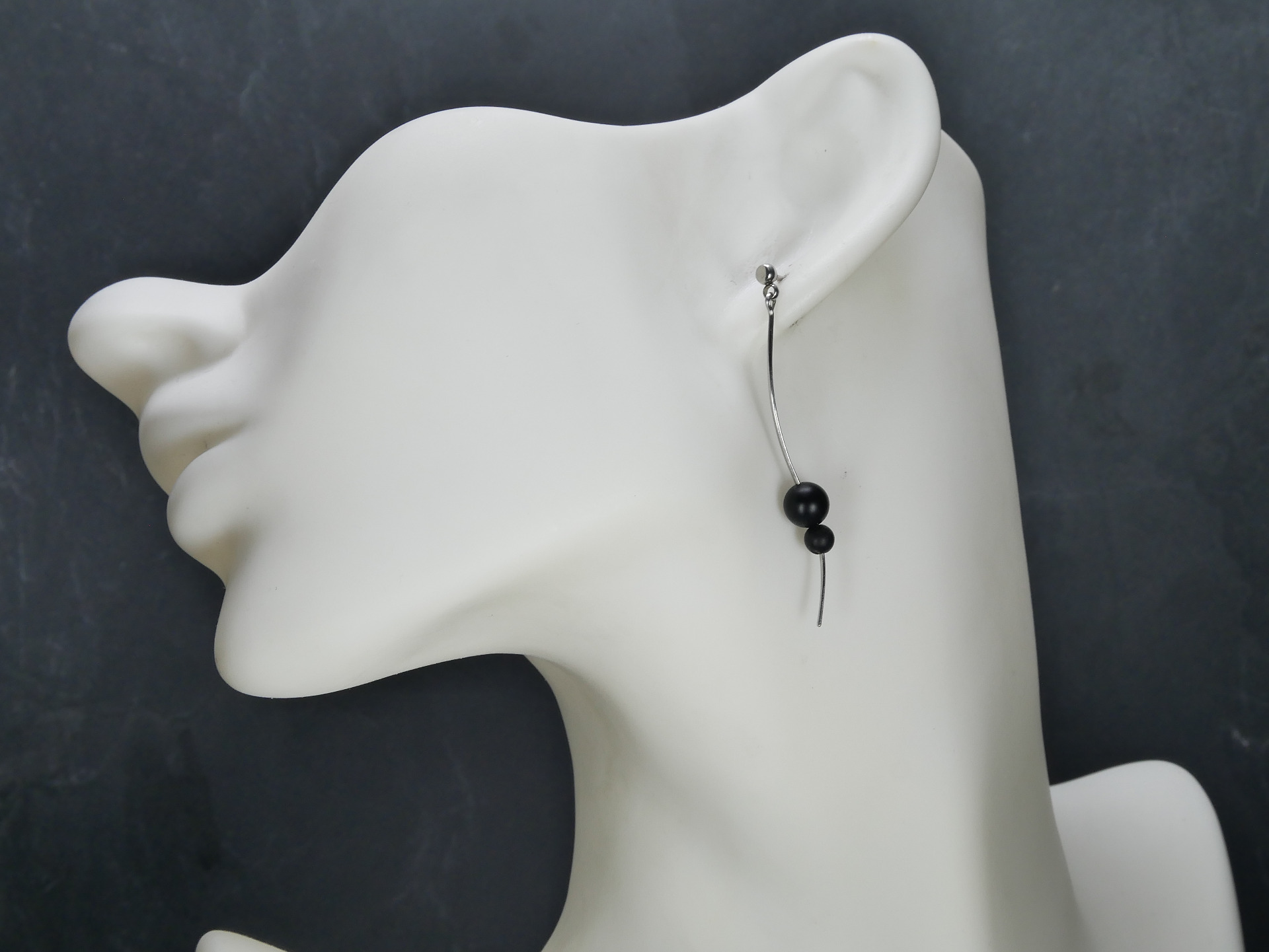 nerezové náušnice puzetové z chirurgické oceli(316L) ZOTA