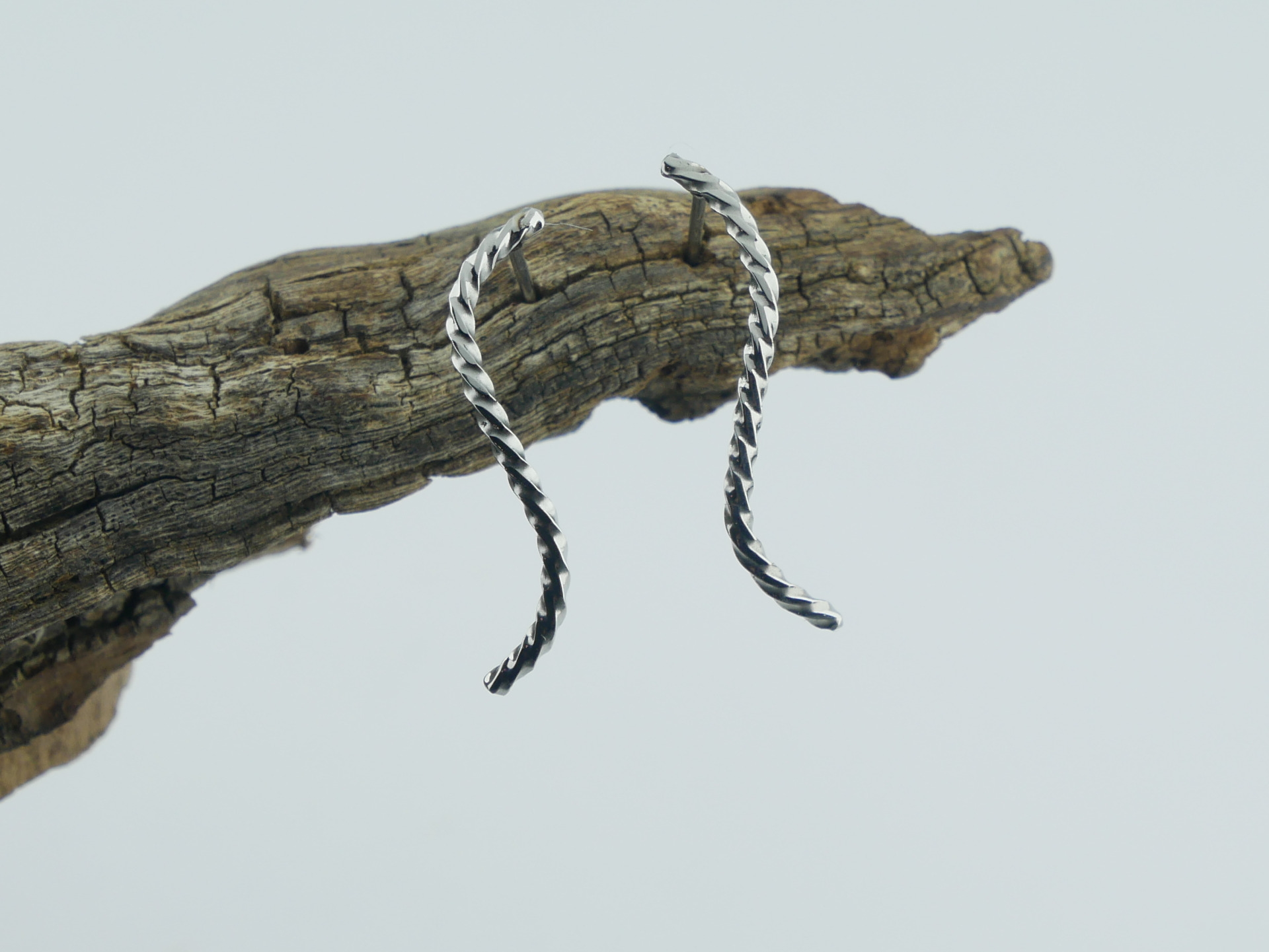 puzetové náušnice z chirurgické oceli(316L) ZOTA