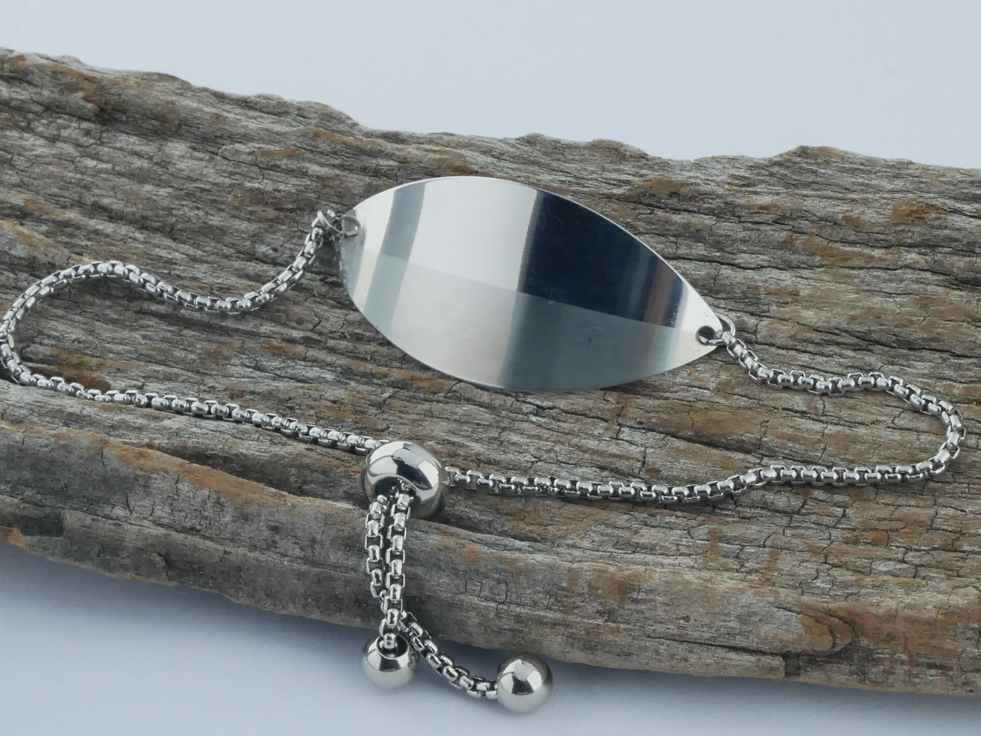 nerezový náramek z chirurgické oceli(316L)