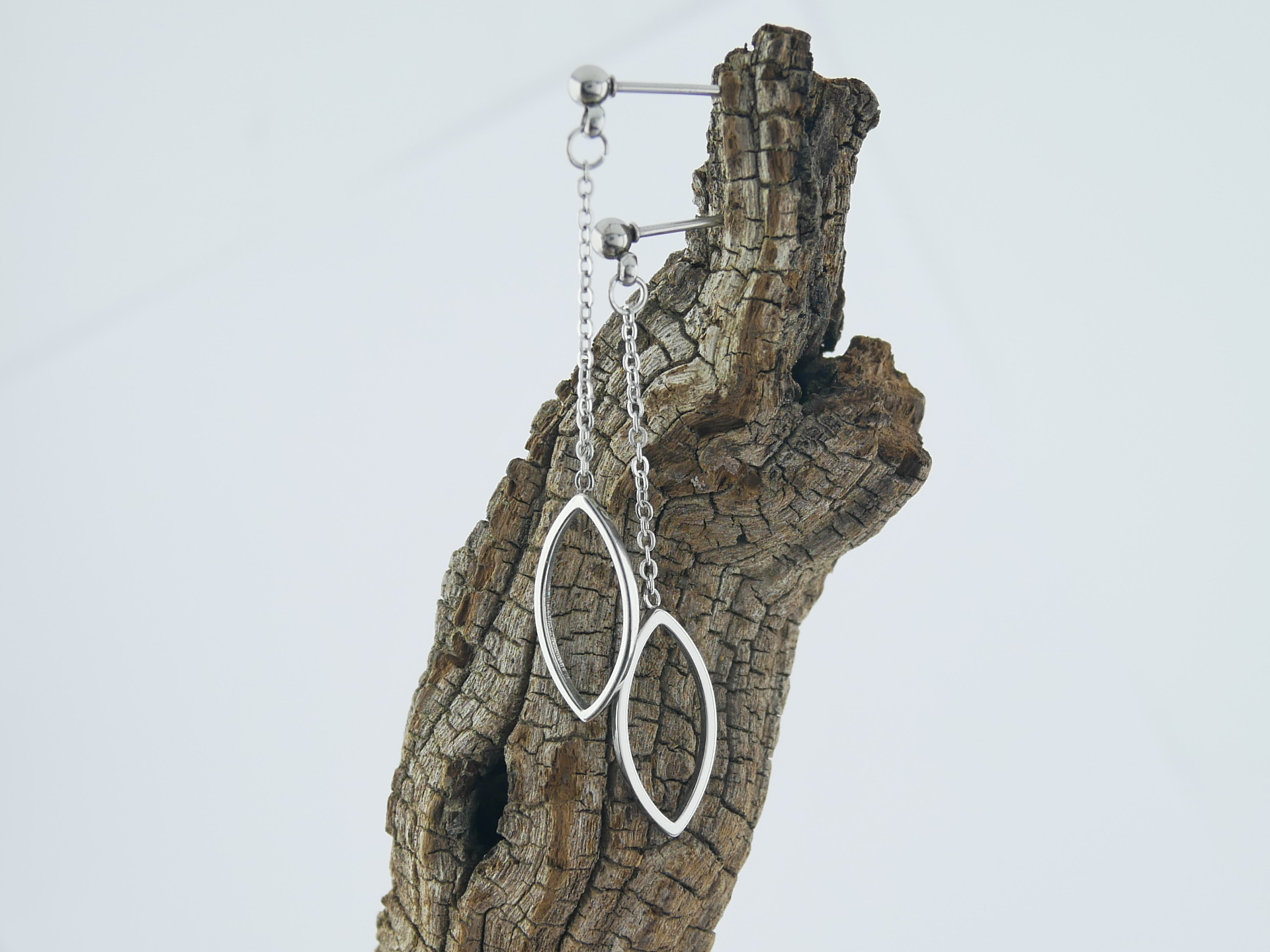 nerezové náušnice puzetové z chirurgické oceli(316L) ZOTA