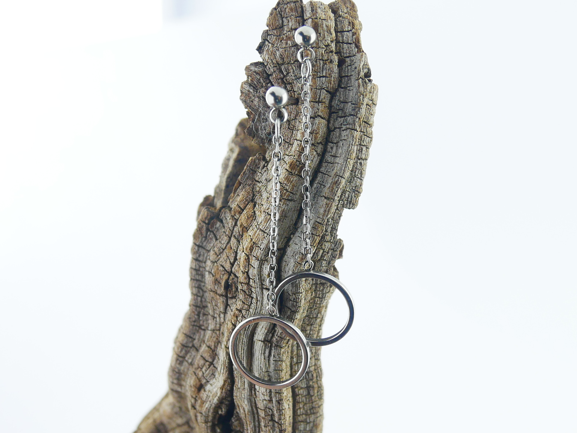 nerezové náušnice puzetové z chirurgické oceli(316L) ZOTA